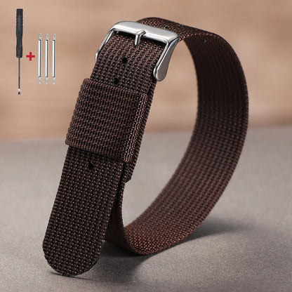 Motorola Moto Braided Nylon Watch Band Sports Fabric Wrist Strap