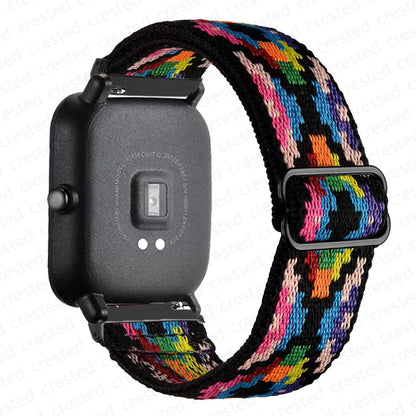 Motorola Moto Watch Band Nylon Loop Sport Strap Bracelet Smartwatch