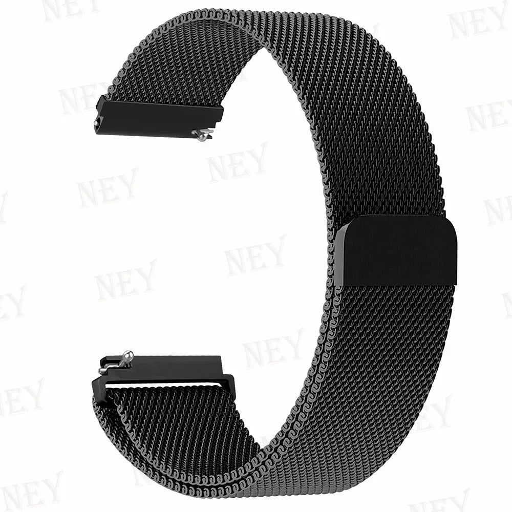 Motorola Moto Watch Milanese Loop Band - Stainless Steel Metal Bracelet