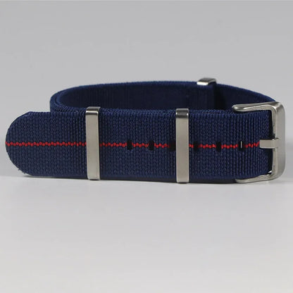 Motorola Moto French Parachute Nylon Watch Band Elastic Military Strap