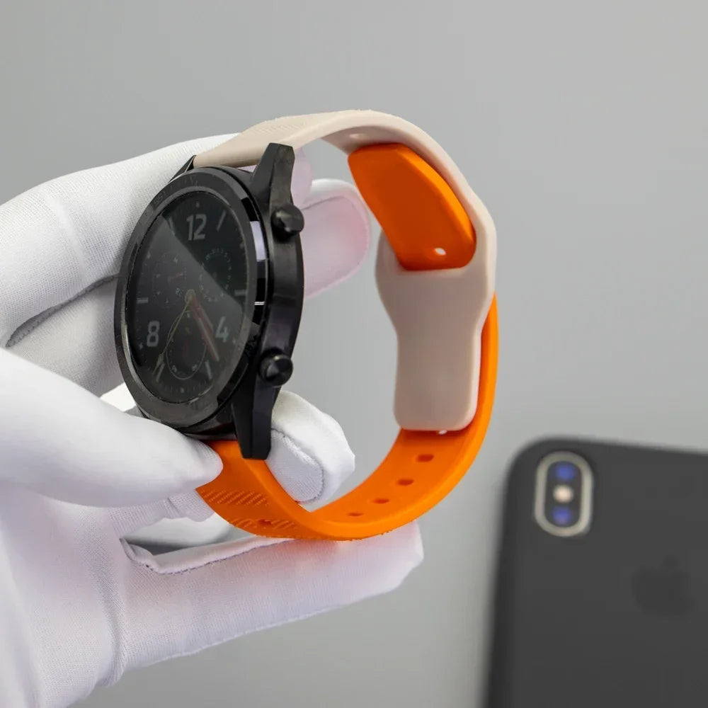 Motorola Moto Silicone Smartwatch Band - Soft & Durable Replacement Strap