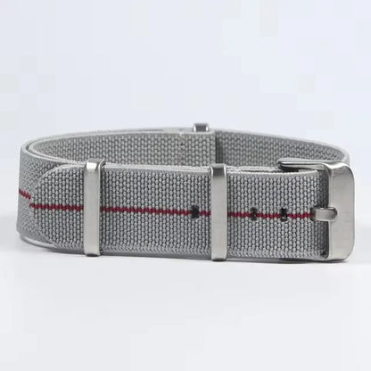 Motorola Moto French Parachute Nylon Watch Band Elastic Military Strap