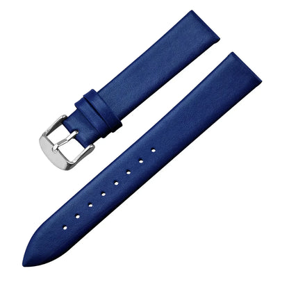 Motorola Moto Genuine Leather Watch Band Strap with Silver Pin Buckle