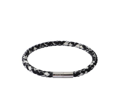 Midnight Braided Silk Bracelet