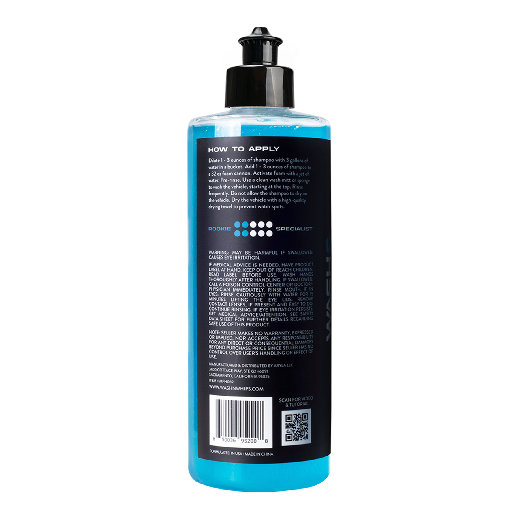 WASH&WHIPS Silverstone Car Wash Shampoo — photo 3 of 7