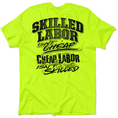 Skilled Labor - Safety Yellow T-Shirt — photo 1 of 3