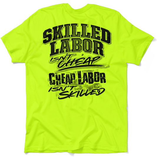 Skilled Labor - Safety Yellow T-Shirt — photo 1 of 3