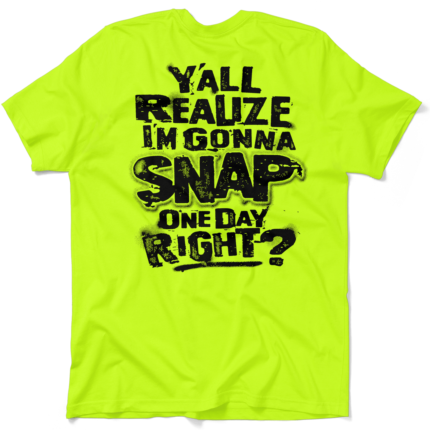 Snap - Safety Yellow T-Shirt — photo 1 of 3