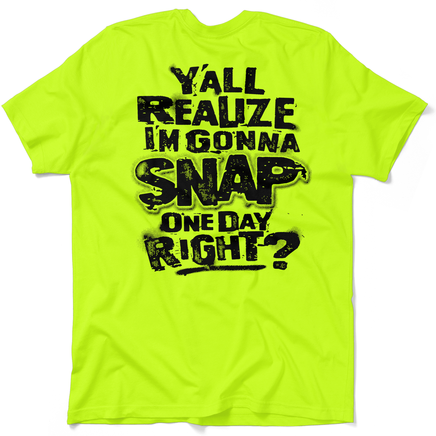 Snap - Safety Yellow T-Shirt — photo 1 of 3