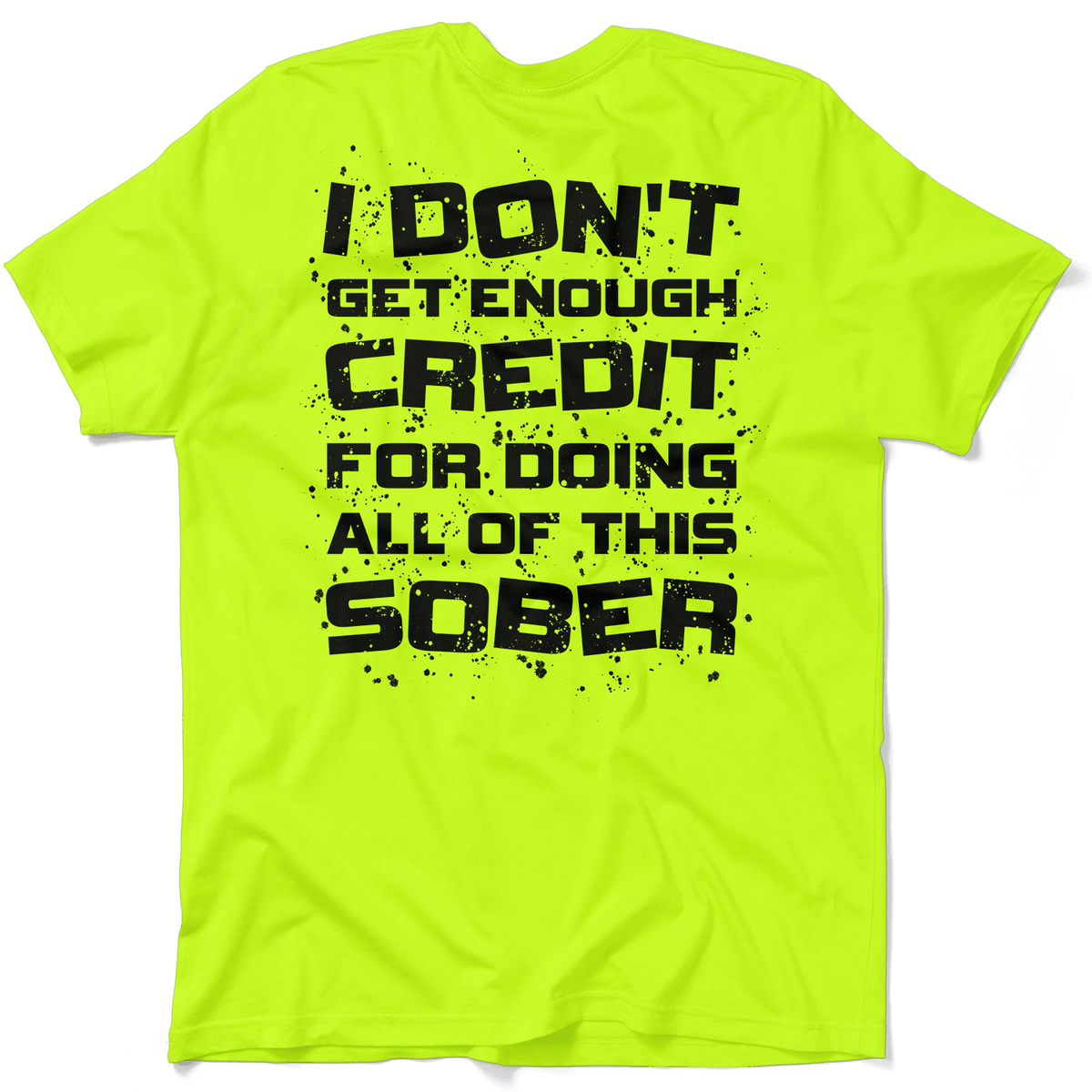 Sober - Safety Yellow T-Shirt — photo 1 of 3