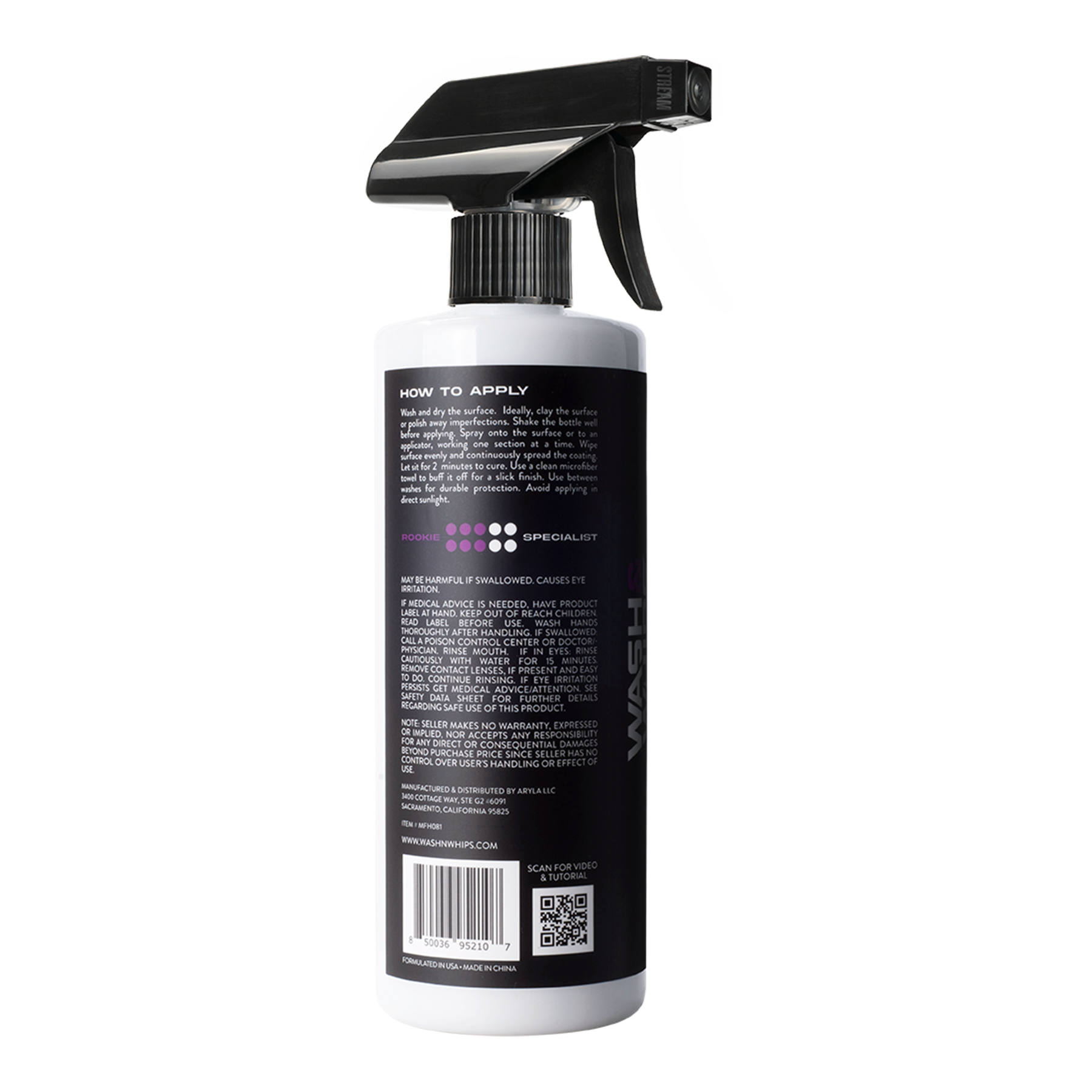 WASH&WHIPS Sonoma Ceramic Finishing Coating Spray - 9H — photo 5 of 9