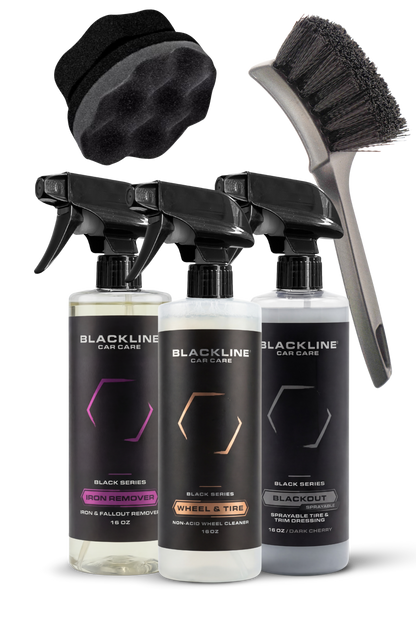 BLACKLINE® REVESTIMIENTO PARA NEUMÁTICOS Y MOLDURAS OPACAS