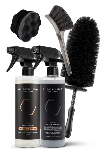 BLACKLINE® REVESTIMIENTO PARA NEUMÁTICOS Y MOLDURAS OPACAS