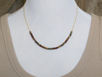 Suede Collar Necklace