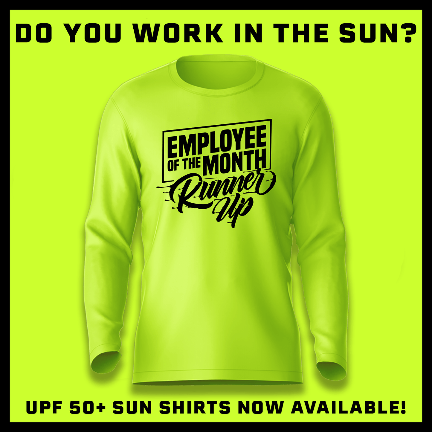 Runner Up - Hi-Visibility UPF 50 Long Sleeve Sun Shirt — photo 3 of 3