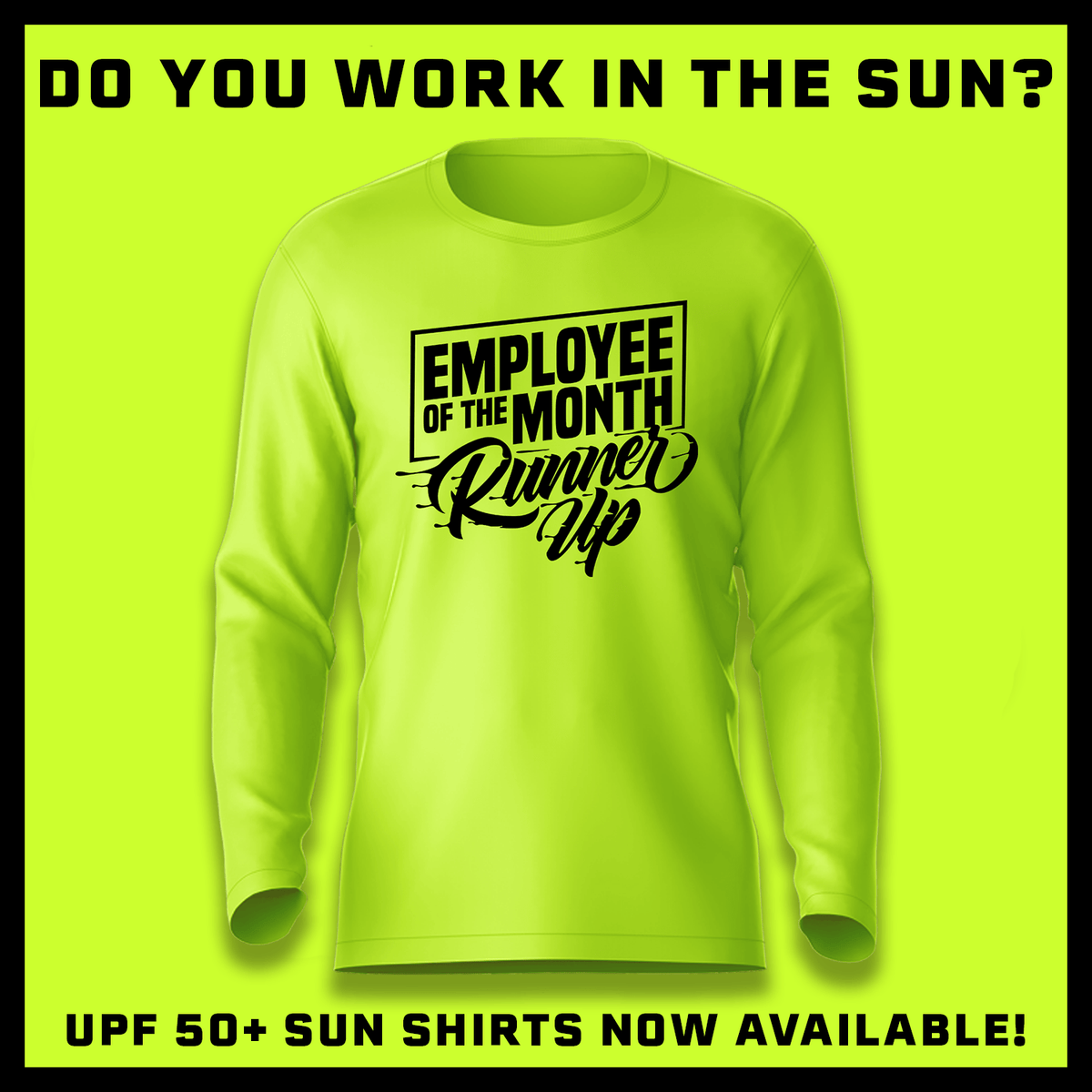 Runner Up - Hi-Visibility UPF 50 Long Sleeve Sun Shirt — photo 3 of 3