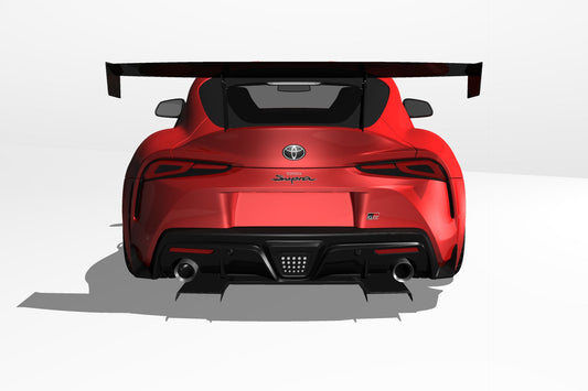 EPSILON+ Diffuser V1+ – Toyota Supra (Mk5, 2020+) — photo 2 of 2