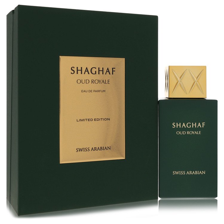 Swiss Arabian Shaghaf Oud Royale by Swiss Arabian Eau De Parfum Spray (Unisex) Limited Edition 2.5 oz for Men