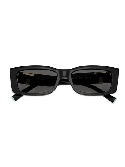 TIFFANY & CO. Sleek Metallic Sunglasses with 140mm Temples