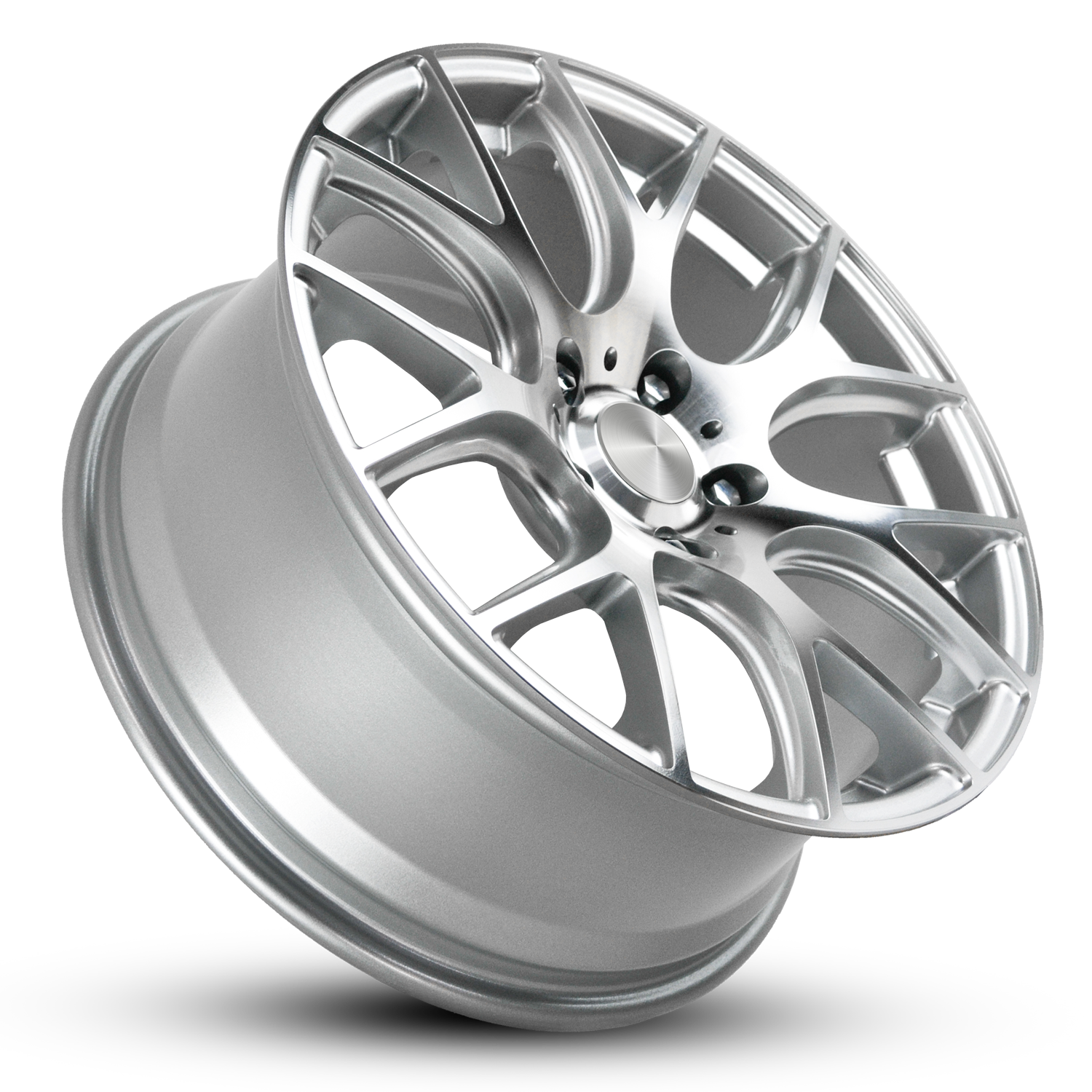 PRO SPOKE | Silver Machined Face | 19x8.5 ( 5x112 ) — photo 2 of 2