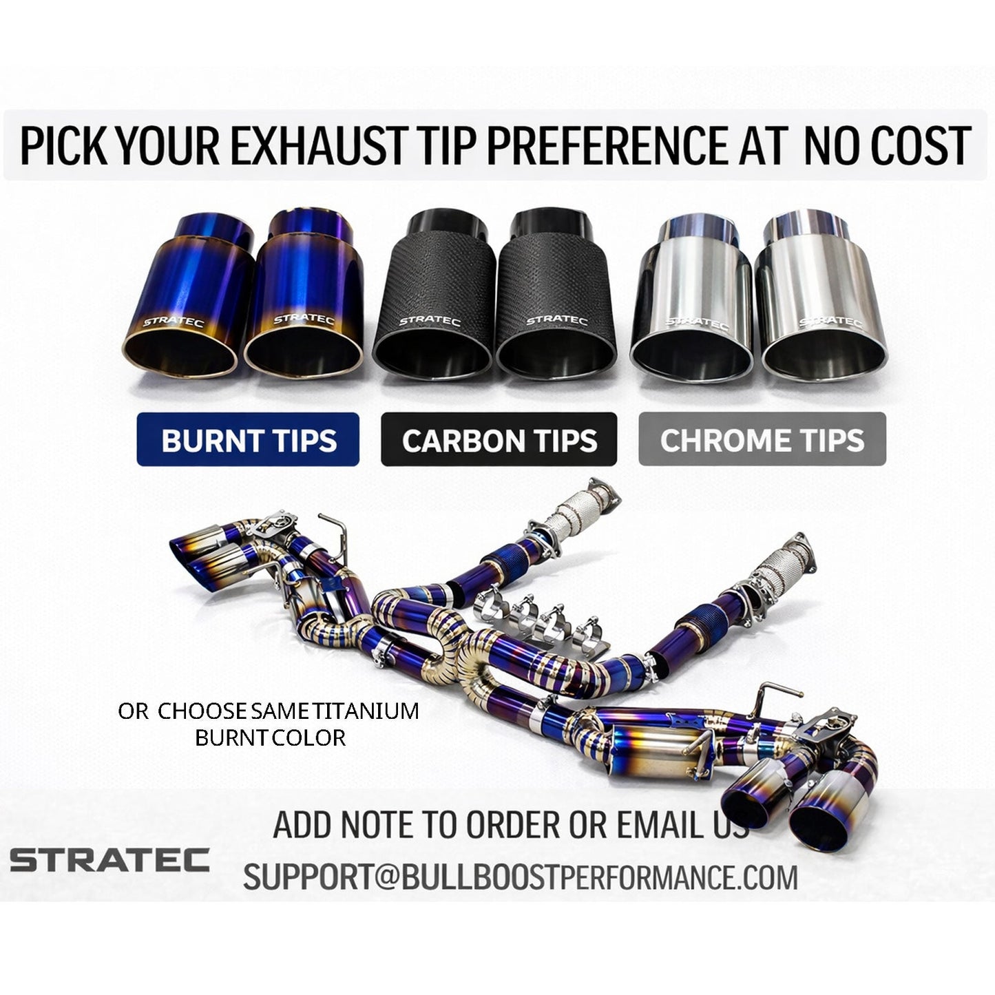 Titanium Valved Muffler Exhaust System for Ferrari 488 GTB Spider Pista