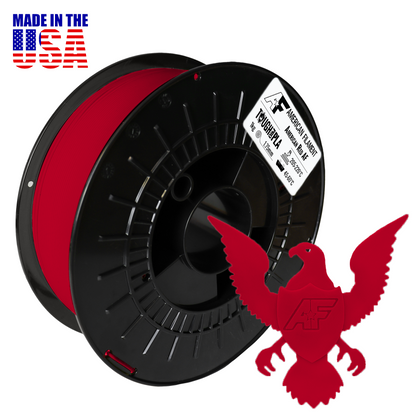 American Red AF 1,75 mm Tough Pro PLA+ Filament Hergestellt in den USA!