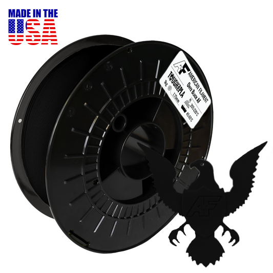 Onyx Black AF 1,75 mm Tough Pro PLA+ Filament hergestellt in den USA!