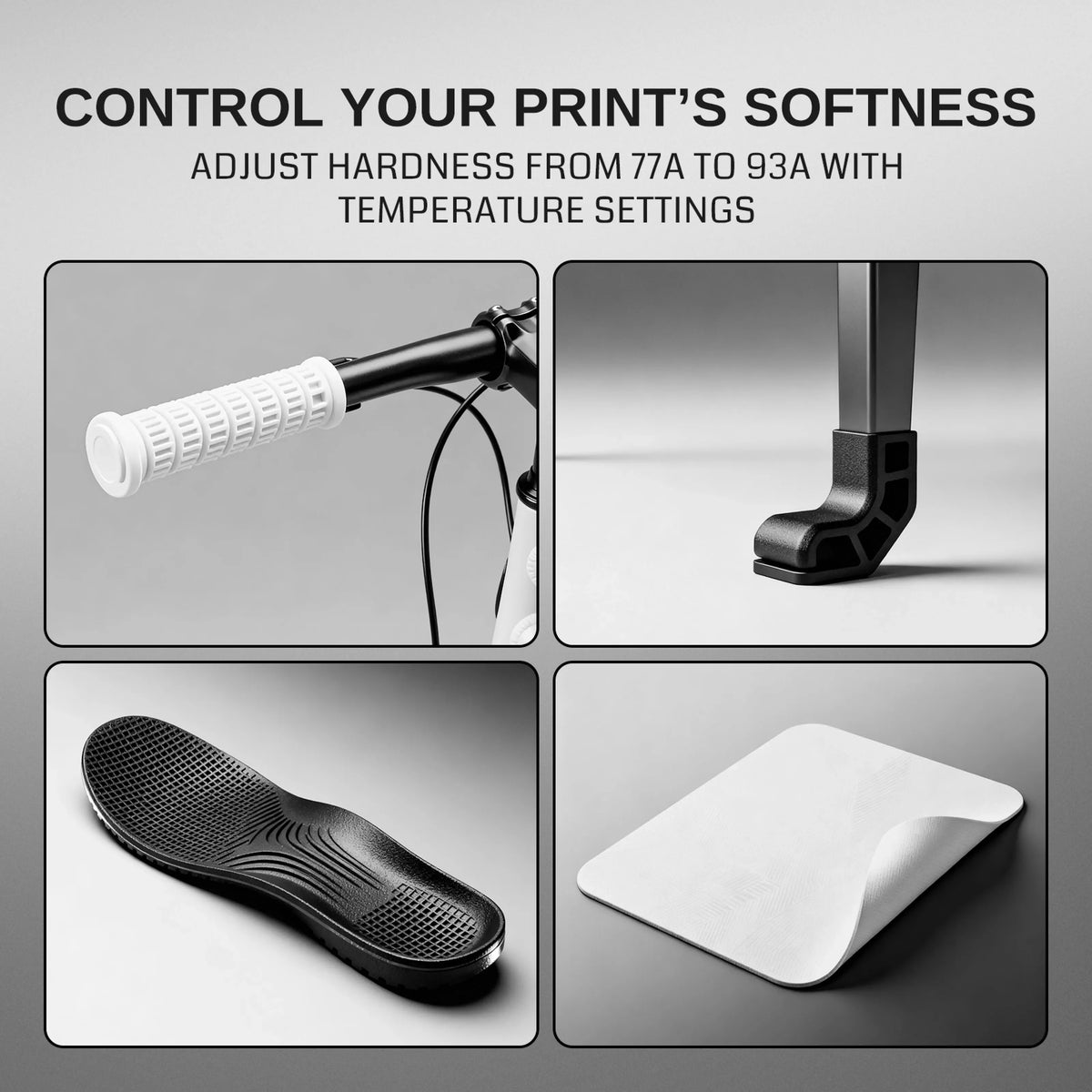 Lightweight TPU Filament 1.75mm, Foaming LW-TPU 77A–93A, High Resilience & Matte Finish — photo 6 of 7