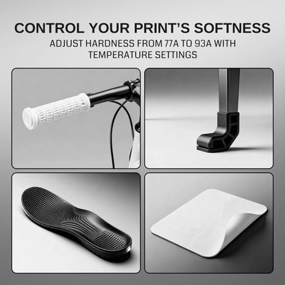 Lightweight TPU Filament 1.75mm, Foaming LW-TPU 77A–93A, High Resilience & Matte Finish — photo 6 of 7