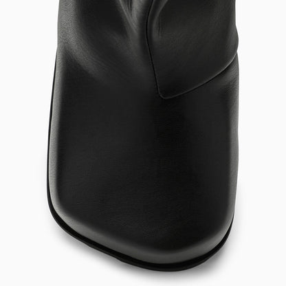 Yume Yume High Black Faux Leather Boot