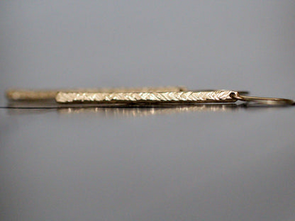 Long and Lean Bar Earrings