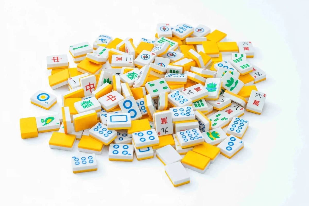 Travel Mahjong Tiles - Compass