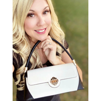 Trinity Bag in Black/Ivory