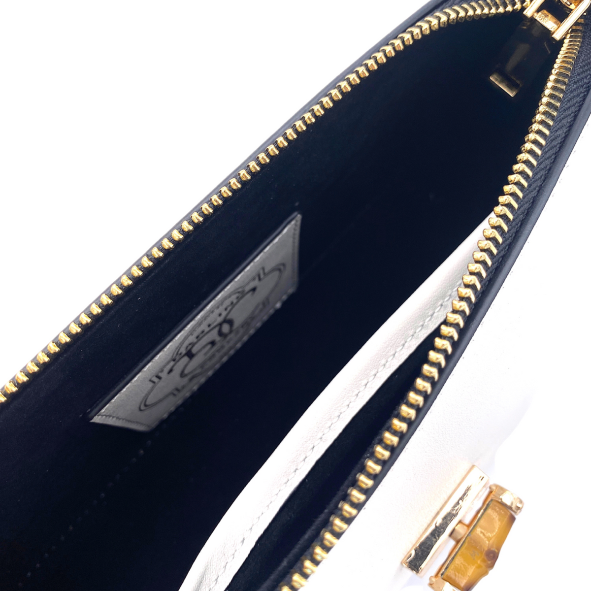 Trinity Bag in Black/Ivory