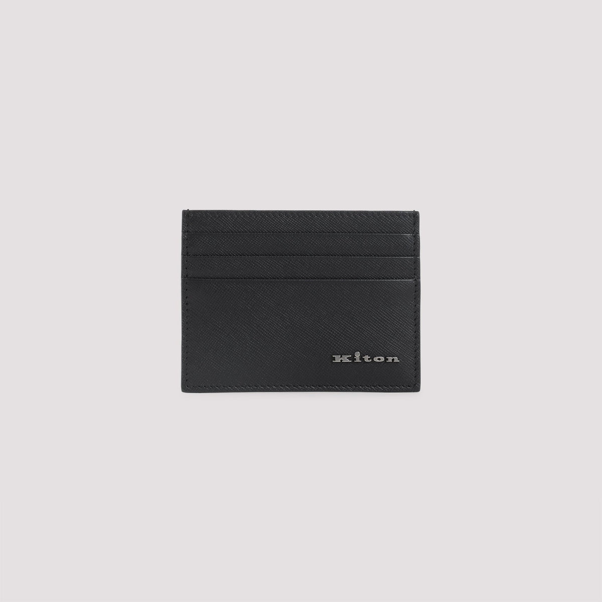 KITON Premium Leather Card Holder - 10.5cm x 8cm x 0.5cm