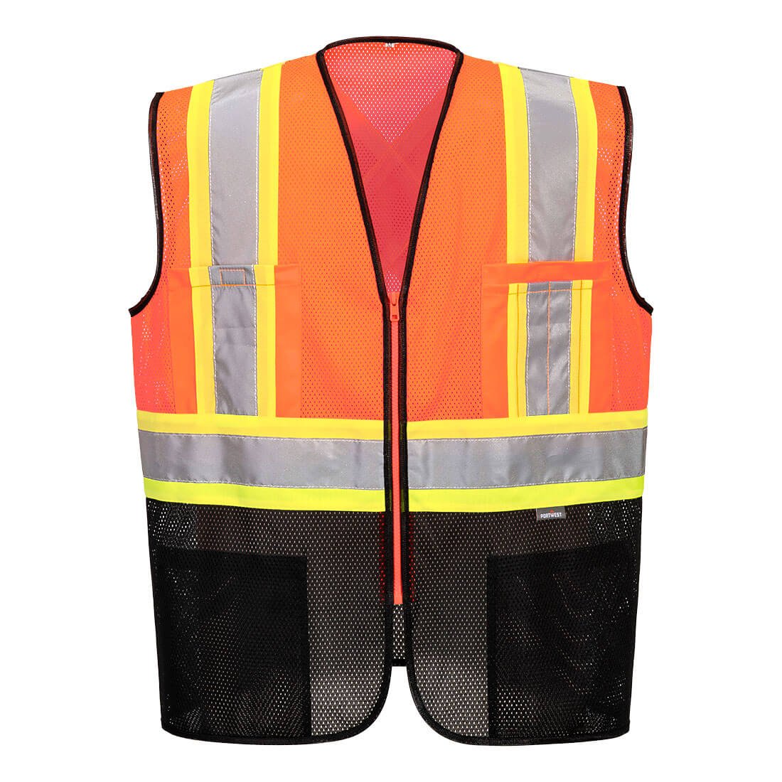 Hi Vis Back Contrast Executive Vest — photo 3 of 4