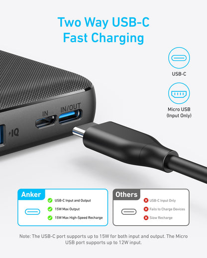 Anker <b>313</b> Power Bank (PowerCore 10K) — photo 2 of 10