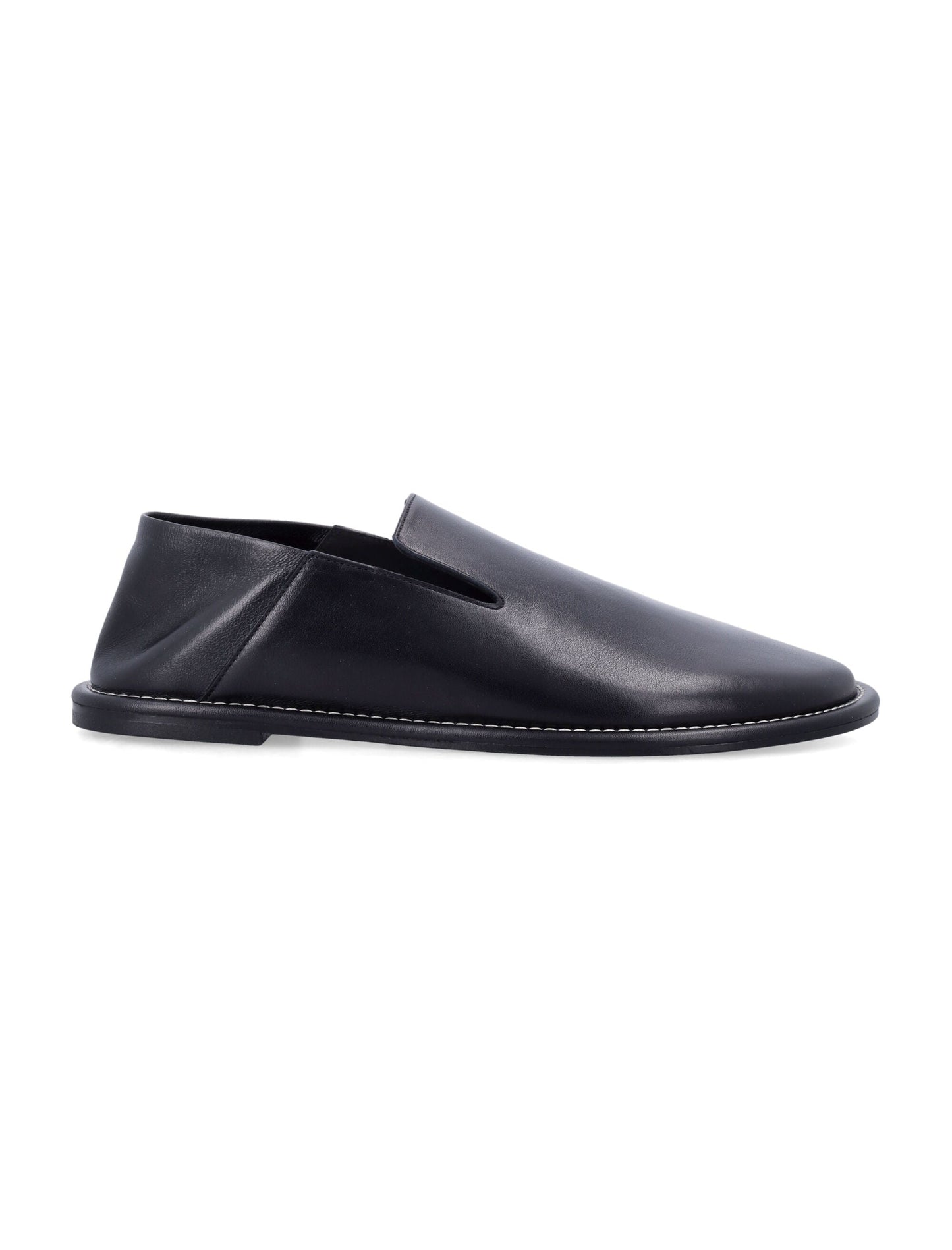 AMI PARIS Men's Timeless Mini Leather Loafers