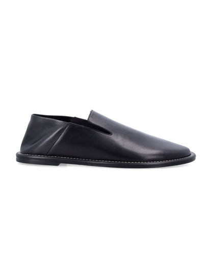 AMI PARIS Men's Timeless Mini Leather Loafers