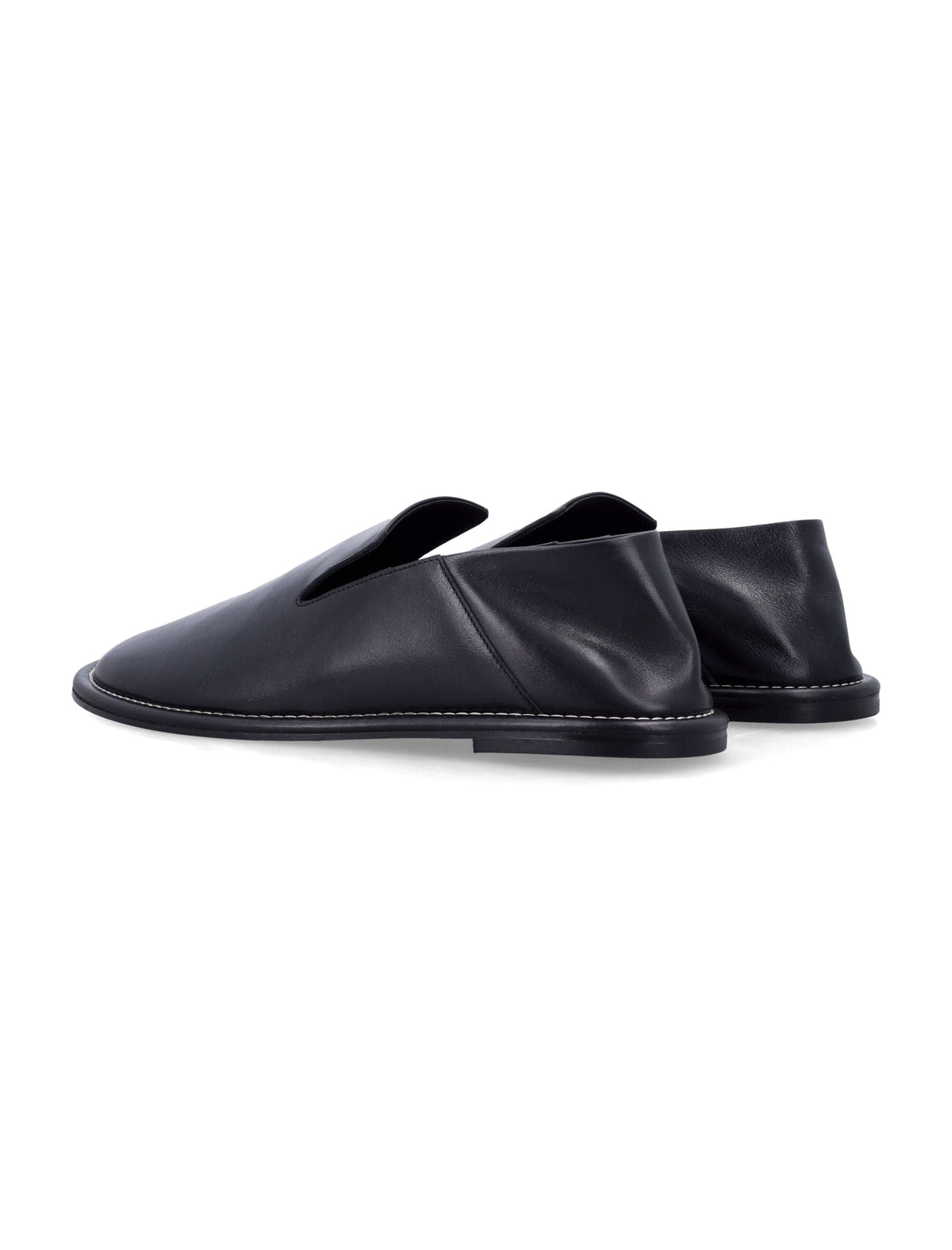 AMI PARIS Men's Timeless Mini Leather Loafers