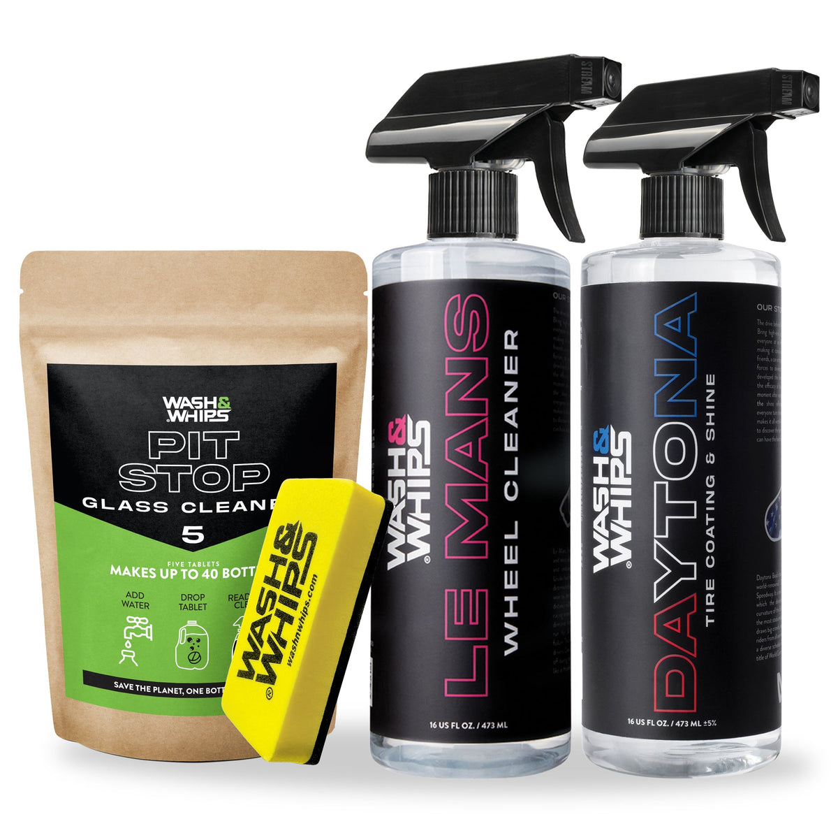 WASH&WHIPS Wheel & Tire Wash & Shine Kit - $48 Value — photo 1 of 6