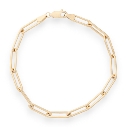 chunky paperclip bracelet