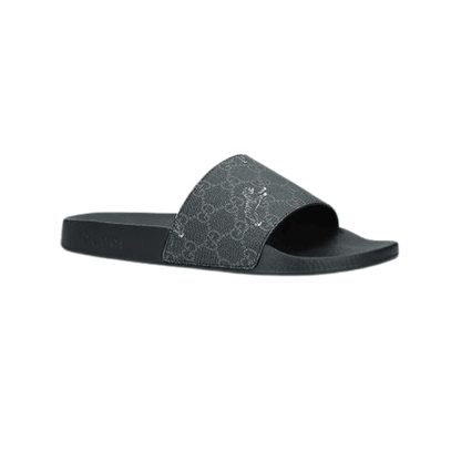 GUCCI Men's Luxury Leather Slippers - Comfortable Designer House Shoes