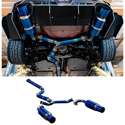 2022-2026 Subaru WRX AFD  F1 Titanium Dual Exit Catback Exhaust