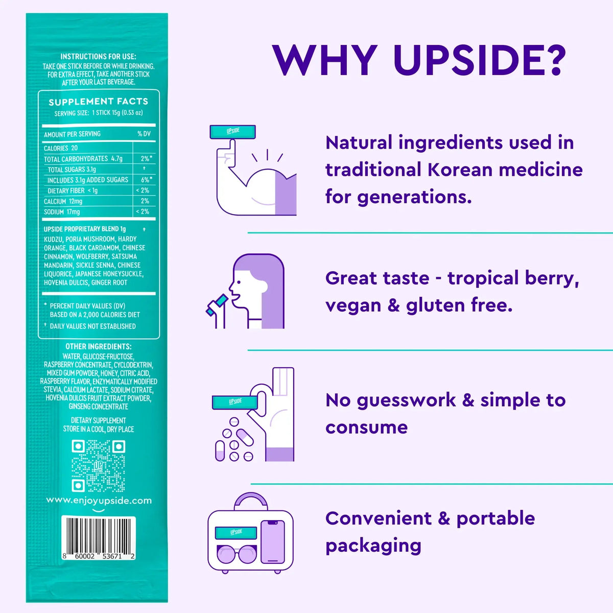 Upside Hangover Jelly Sticks | Box Set (10-Pack)