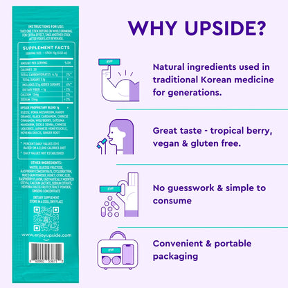 Upside Hangover Jelly Sticks | Box Set (10-Pack)