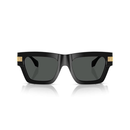 VERSACE Sleek Men's Sunglasses - Square Frame Design
