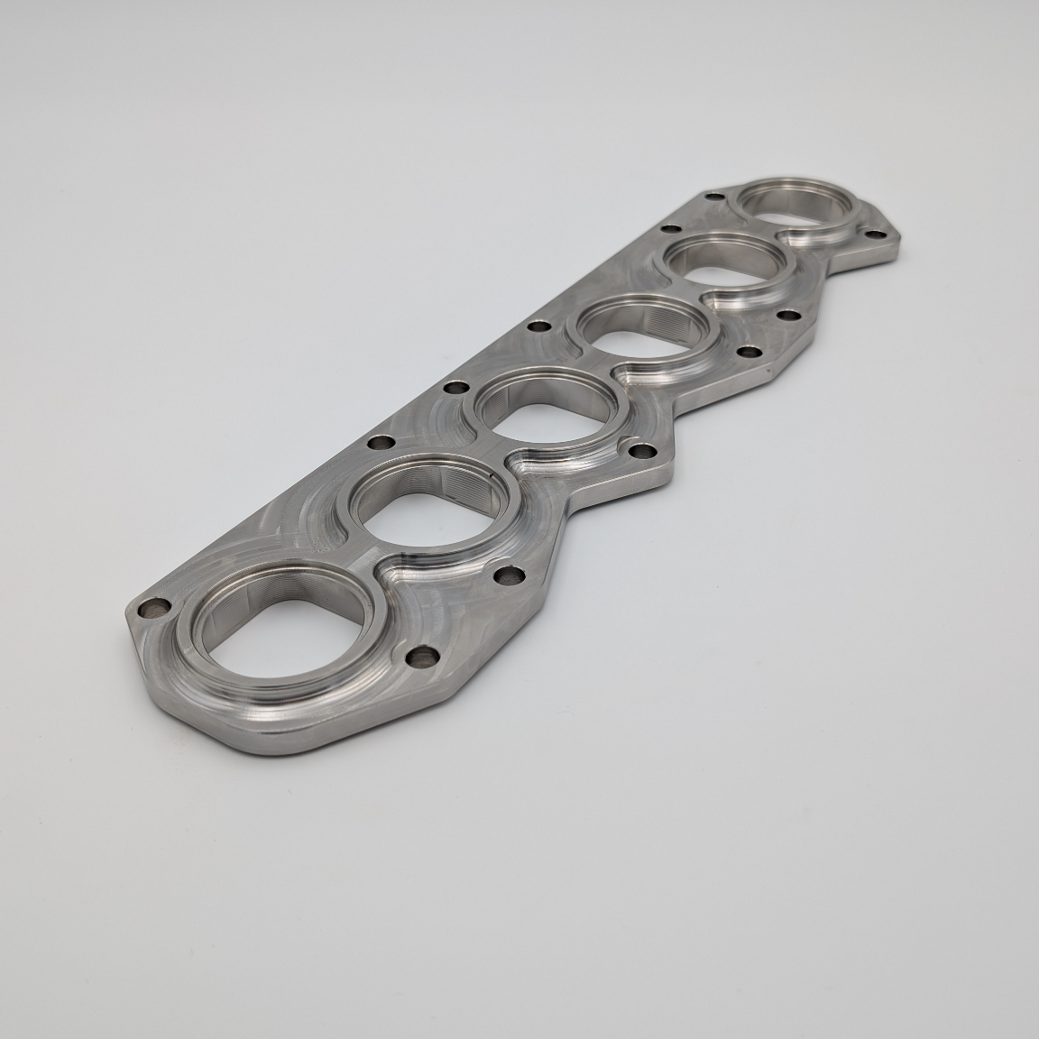 VR6 Exhaust Manifold Flange - VR6 3.6L 24-Valve (Big Port)