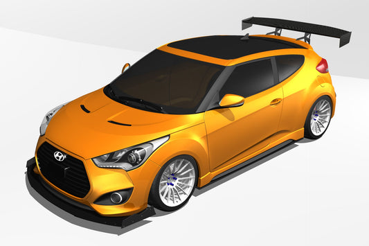 GT Wing – Hyundai Veloster (FS, 2012-2018) — photo 2 of 6