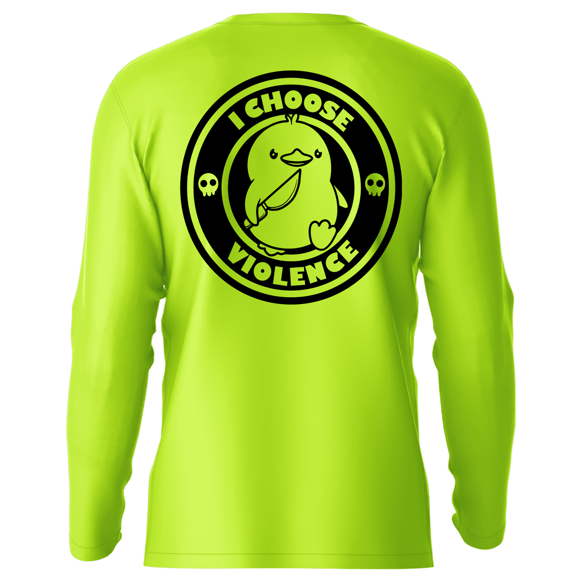 Violence - Hi-Visibility UPF 50 Long Sleeve Sun Shirt — photo 1 of 3